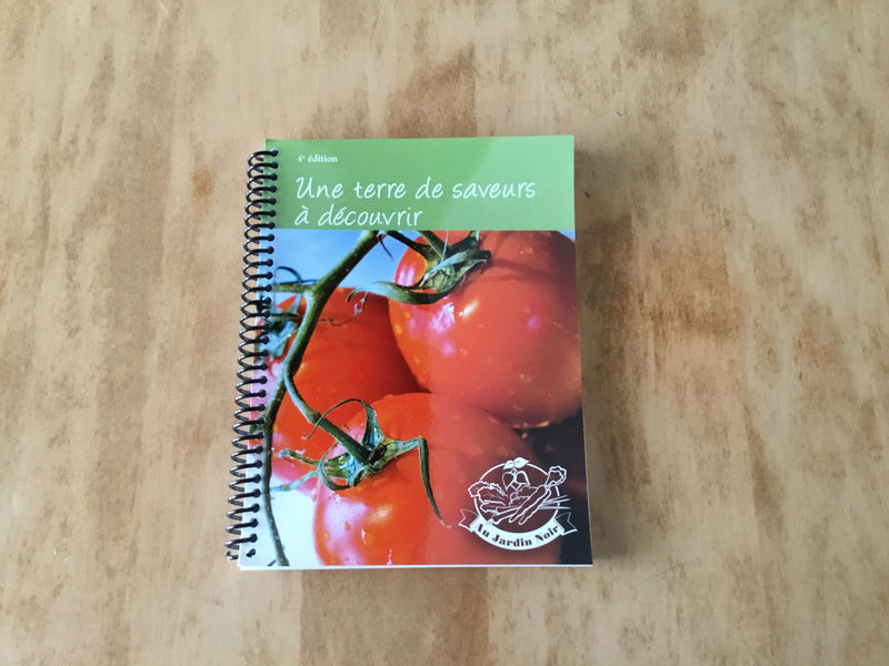 Livre de recette ''Une terre de saveur''