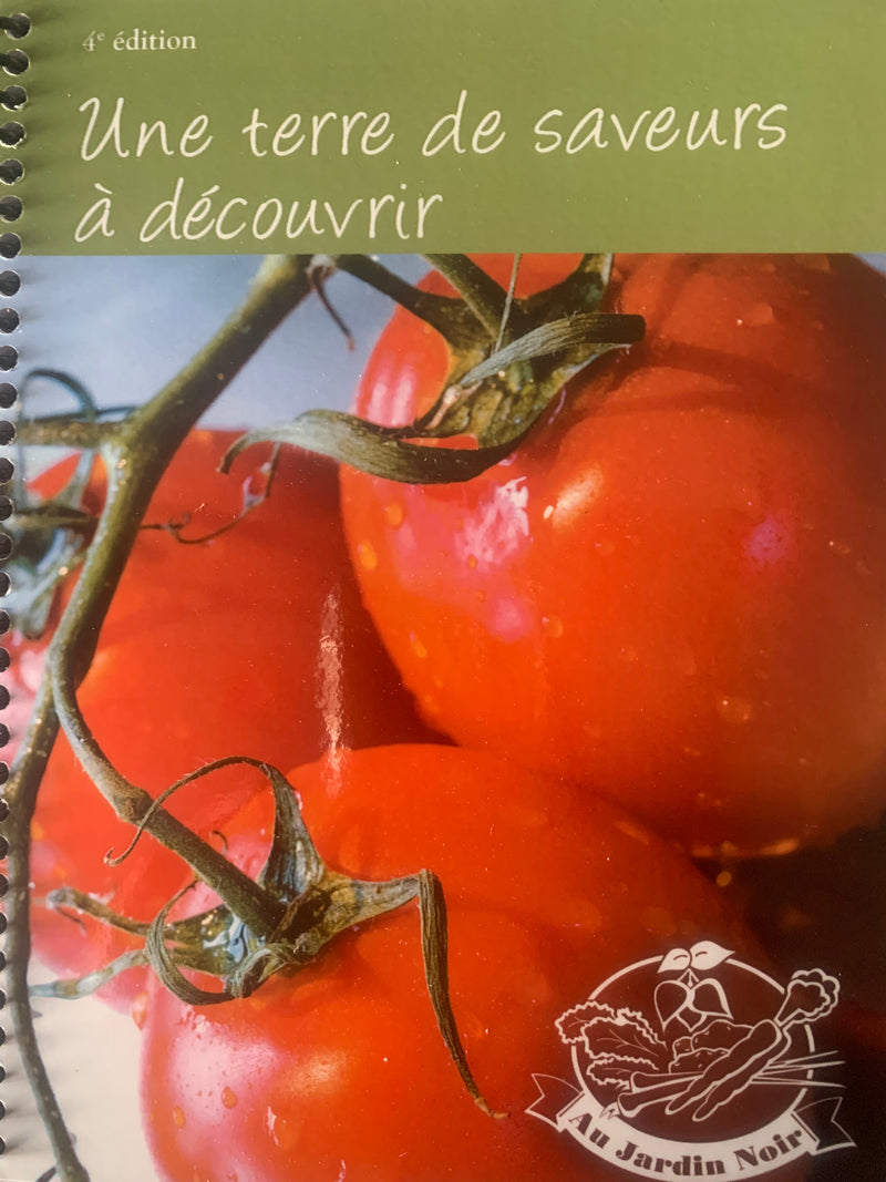 Livre de recette ''Une terre de saveur''