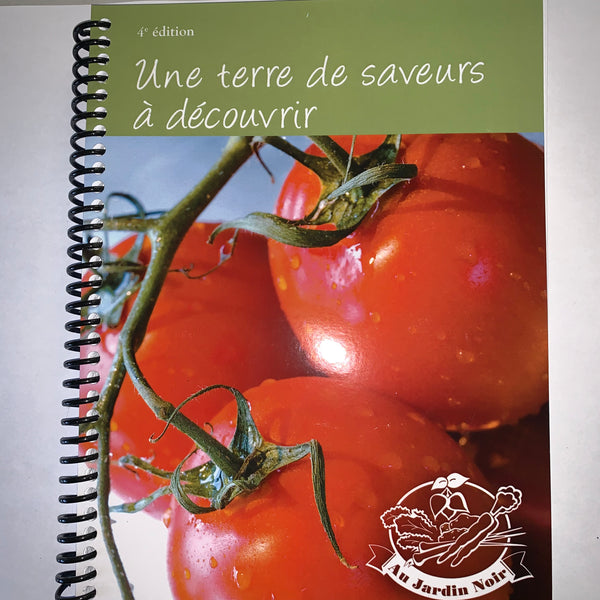 Livre de recette ''Une terre de saveur''